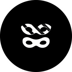 Happy birthday single vector icon