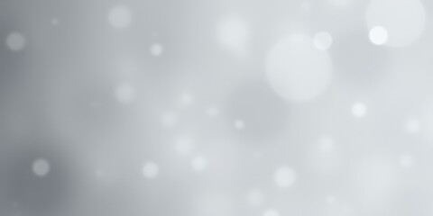 A Smooth, Abstract Background with a Delicate Scatter of White Bokeh Circles