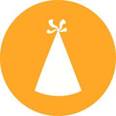 Happy birthday single vector icon