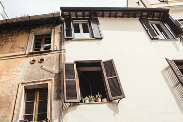 facade of an building