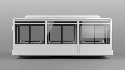 bus isolated on white background