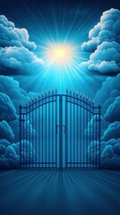 Fototapeta premium Gate to Heaven.