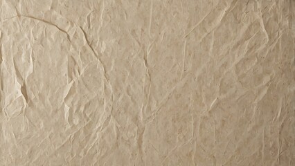 Obraz premium Old paper vintage texture surface background Recycle pale brown paper crumpled texture, Cream color recycled kraft blank and copy space for text