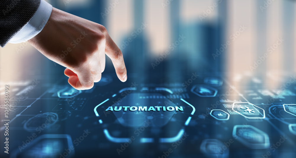 Wall mural automation technology industrial process workflow optimisation