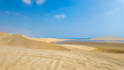 Sealine desert in Southern Qatar