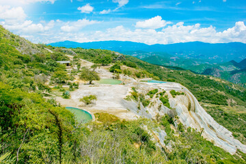Naklejka premium Hierve el agua Oaxaca