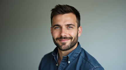 Obraz premium Professional Corporate Portrait or Headshot of Business Executive or Employee for Workplace Branding