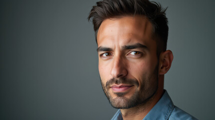 Fototapeta premium Professional Corporate Portrait or Headshot of Business Executive or Employee for Workplace Branding