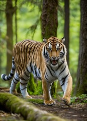 Obraz premium tiger in the woods