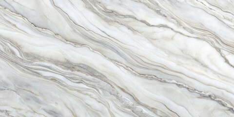 Obraz premium Abstract Marble Texture with Curved Lines in White, Grey, and Beige Tones