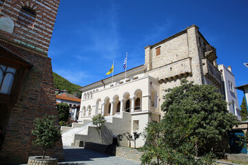 Karyes is a settlement in Mount Athos of the Athonite monastic community.