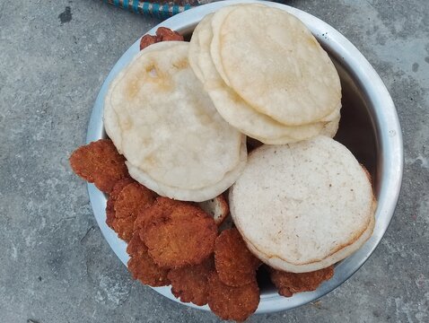 Food prepared during Tihar in Nepal