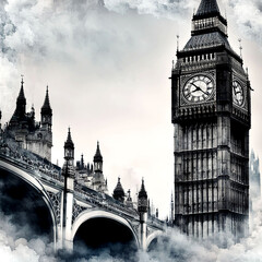 Fototapeta premium big ben country