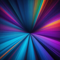 abstract background in acid colors with perspective