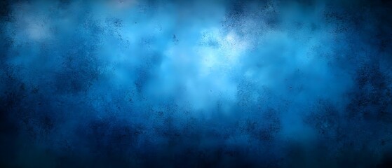 Obraz premium Fluid Deep Blue Watercolor Background with Artistic Liquid Patterns