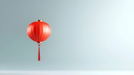 Obraz premium Chinese ancient lantern with inflatable style, 3d rendering