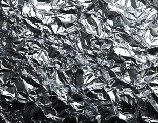 crumpled wrinkled aluminum foil tinfoil texture macro
