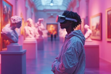 Immersive VR Art Gallery Experience