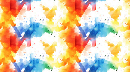 Obraz premium Watercolor letter Y in abstract rainbow style seamless pattern ideal for nursery decor baby shower invitations kids party decorations