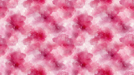 Fototapeta premium Seamless pattern of pink artistic watercolor paper texture elegant pastel background for wedding invitations