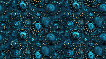 Seamless texture pattern featuring intricate designs for creative background applications