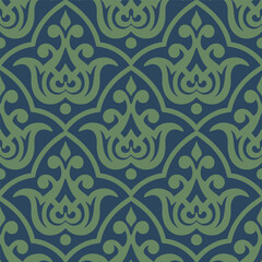 Ornamental decorative pattern element. Seamless texture. Vector illustration. 