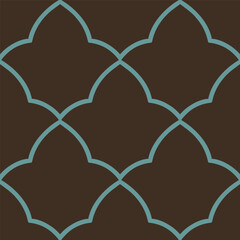 Ornamental decorative pattern element. Seamless texture. Vector illustration. 