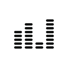 Obraz premium Volume icon Thin line flat illustration