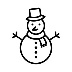 Schneemann Schneefrau Symbol