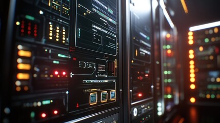 Naklejka premium Explore the intricate world of modern data visualization technologies