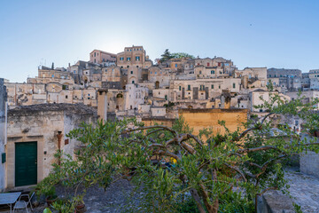 Fototapeta premium Matera old town view in Italy