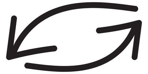 Obraz premium black curved graph with arrow png file type