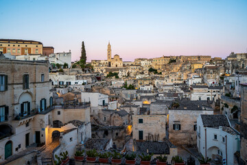 Fototapeta premium Matera old town view in Italy