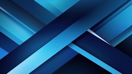 Fototapeta premium Abstract Blue Geometric Background Design