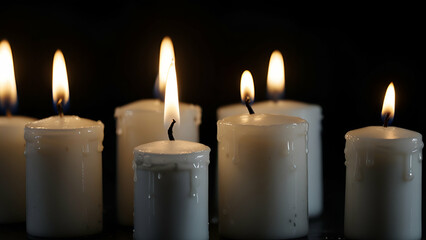 Celebrating with a delicious birthday cupcake with glowing candles and colorful sprinkles with soft