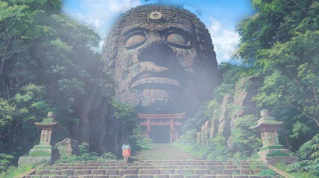 幻想的な世界、ループアニメーション、壁紙
