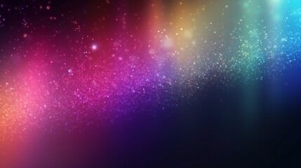 Obraz premium Colorful Abstract Background with Glittery Effects