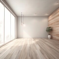 Obraz premium Modern Minimalist Interior Design Concept