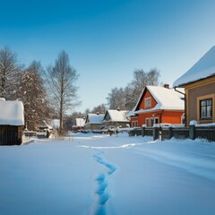 Cozy Winter Scenes: Rustic cabins, snowy landscapes, and charming holiday ambiance.
