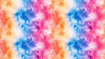 Seamless tie dye texture pattern with retro pastel hues ideal for minimalist fashion and bohemian decor abstract design chic sophistication