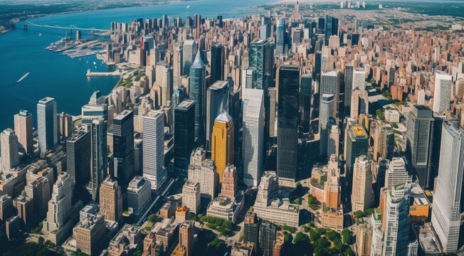 panoramic view of the city, aerial view of the city, buildings scene, biuldings in the city, top view of buildings in the city