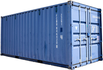 Container blau