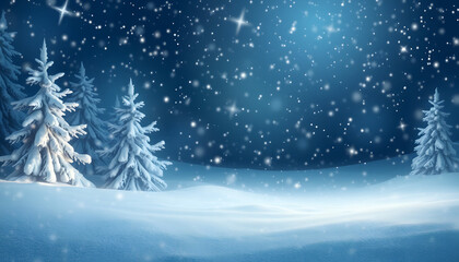 Winter Magic Background isolated with white highlights, png