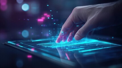 Online business contract Electronic signature, e-signing, digital document management, paperless office, signing business contract concept..