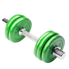 Gym equipment isolated on transparent background 3d rendering illustration
