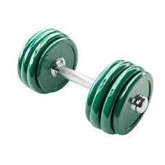 Gym equipment isolated on transparent background 3d rendering illustration