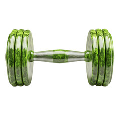 Gym equipment isolated on transparent background 3d rendering illustration