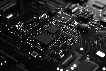 Obraz premium Computer Motherboard