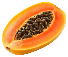 PNG fresh papaya fruit food.