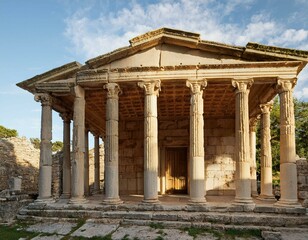 Obraz premium ancient greek temple